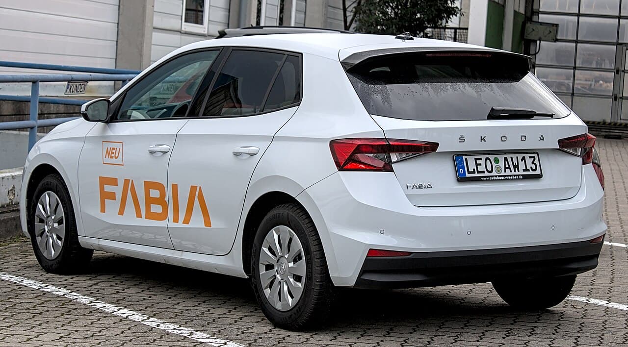 Škoda Fabia. Fabia IV, photographiée en janvier 2022 ; illustration, pas notre véhicule d’essai. Photo : Alexander Migl (Alexander-93).