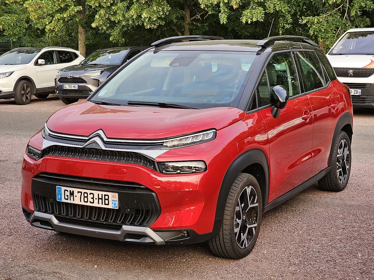 Citroën C3 Aircross. C3 Aircross I restylé, photographié en 2023. Photo : Damian B Oh.