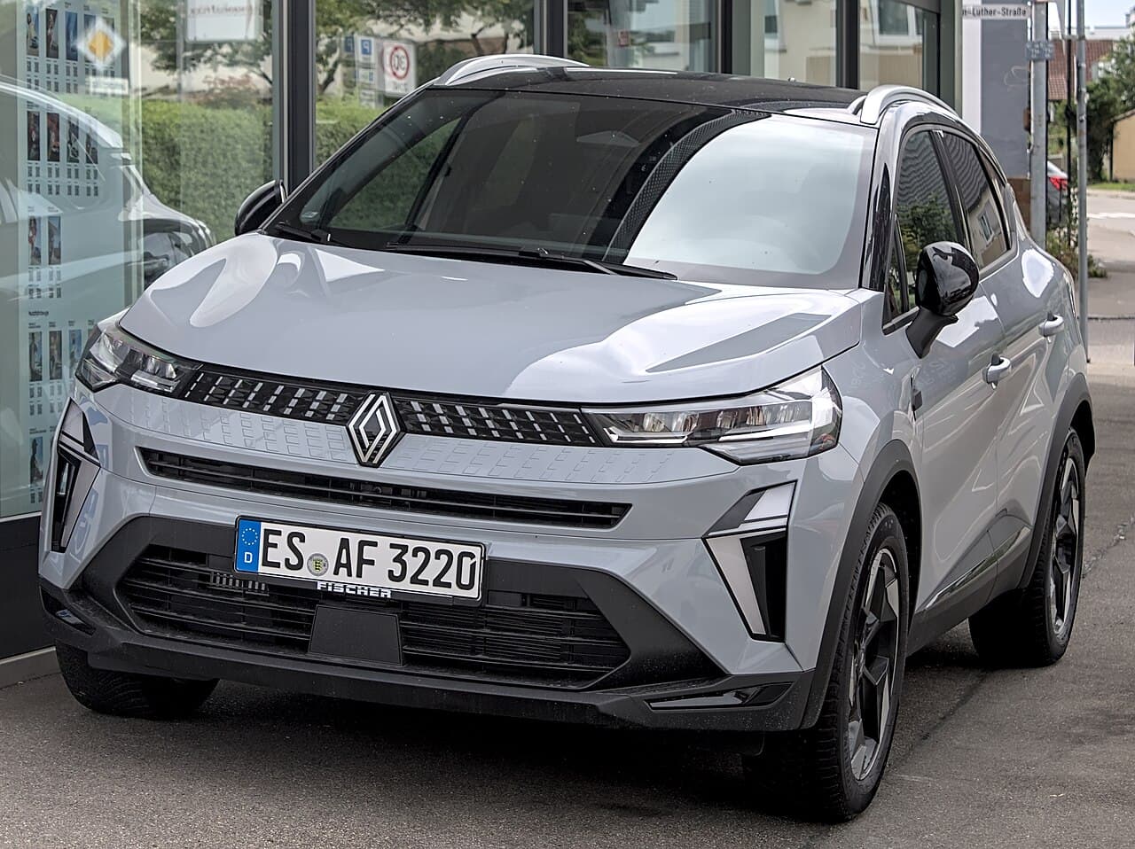 Renault Captur. Captur II restylé, photographié en 2024. Photo : Alexander Migl (Alexander-93).